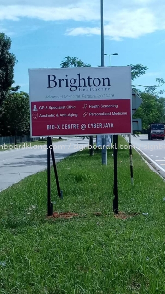 Brighton road Signage At Banggi Kuala Lumpur Papan Tanda Jalan Raya Selangor, Malaysia, Kuala Lumpur (KL) Pembuat, Pebekal, Pemasangan | Great Sign Advertising (M) Sdn Bhd