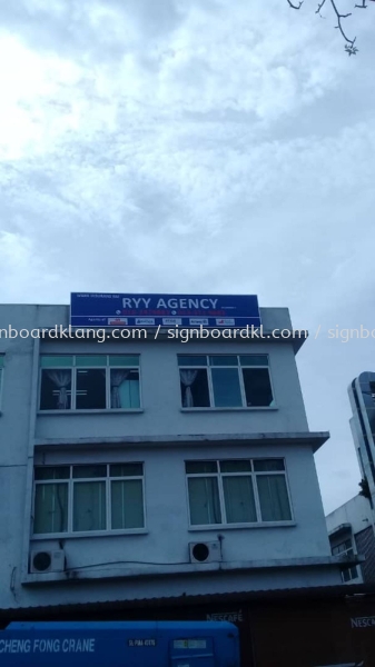 Ryy Agency Normal G.I Metal Sigange At Kota kemuning Shah alam GI METAL SIGNAGE Kuala Lumpur (KL), Malaysia Supplies, Manufacturer, Design | Great Sign Advertising (M) Sdn Bhd