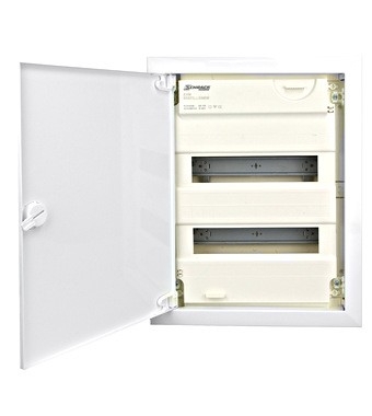 Flush-mount. Enclosure KVM 2-r. 24/28MW-brick wall flat Metal Clad Distribution Board Enclosure Selangor, Malaysia, Kuala Lumpur (KL), Subang Jaya Supplier, Suppliers, Supply, Supplies | SCH Teknik Sdn Bhd