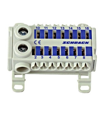 Easy Connection Box, blue, 2 x 25 mm2, 14 x 4 mm2  Terminals Selangor, Malaysia, Kuala Lumpur (KL), Subang Jaya Supplier, Suppliers, Supply, Supplies | SCH Teknik Sdn Bhd