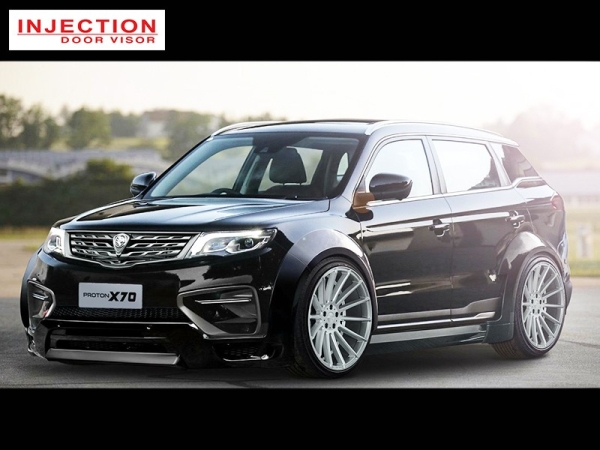 PROTON X70 2018 - ABOVE = INJECTION DOOR VISOR PROTON INJECTION Malaysia, Selangor, Kuala Lumpur (KL), Semenyih Manufacturer, Supplier, Supply, Supplies | Venttec Supply (M) Sdn Bhd