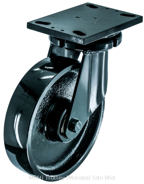 Cast Iron Swivel Cast Iron Extra Heavy Duty (1200kg-3000kg) Castor & Wheel Malaysia, Melaka Supplier, Suppliers, Supply, Supplies | Multi Trolley (Melaka) Sdn Bhd