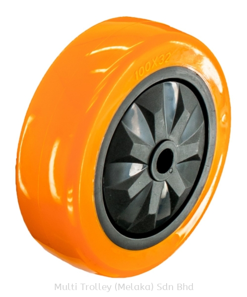 Orange Polypropylene (OTPP) Wheel Castor & Wheel Malaysia, Melaka Supplier, Suppliers, Supply, Supplies | Multi Trolley (Melaka) Sdn Bhd