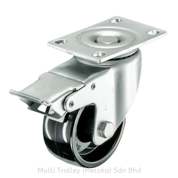 US Type Phenolic Brake/͸ Phenolic (Heat Resistance) Medium Duty (200kg-500kg) Castor & Wheel Malaysia, Melaka Supplier, Suppliers, Supply, Supplies | Multi Trolley (Melaka) Sdn Bhd