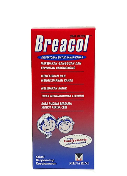 BREACOL COUGH SYRUP (CHILDREN) SYRUP COUGH Puchong, Selangor, Kuala Lumpur (KL), Malaysia Wholesaler, Supplier, Supplies, Supply | NANG HIN MEDICAL SDN BHD