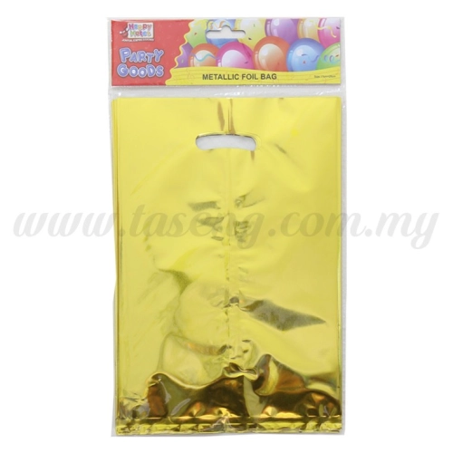 Metallic Party Loot Bag - Gold (P-MPLB-GO)