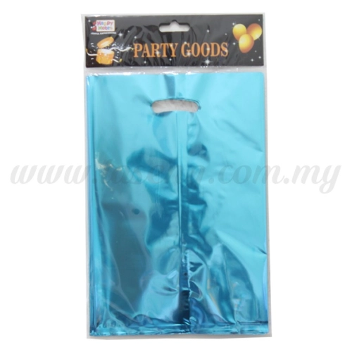 Metallic Party Loot Bag - Blue (P-MPLB-B)