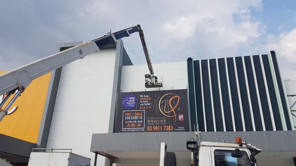 giant banner Inkjet Graphic Printing Selangor, Malaysia, Kuala Lumpur (KL), Batu Caves Manufacturer, Maker, Design, Supplier | CP Sign Construction