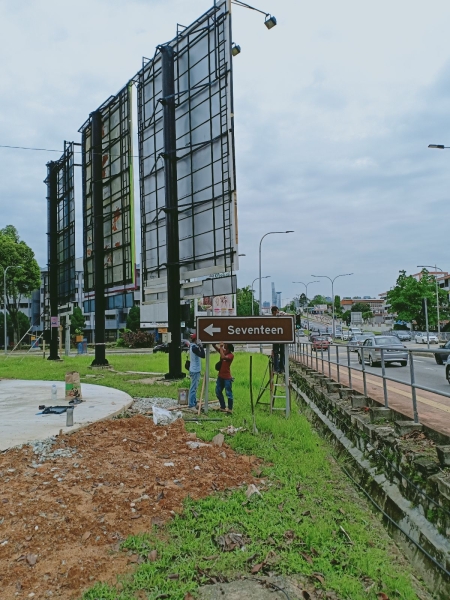 WAY FINDING#ROADSIGN Road Sign Selangor, Malaysia, Kuala Lumpur (KL), Subang Jaya Manufacturer, Maker, Supplier, Supply | Far Art Neon Advertising