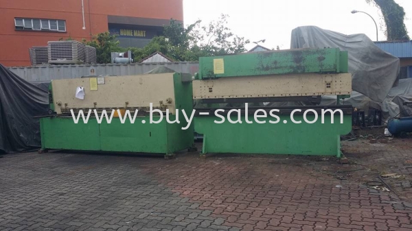 Shearing & Press Brake Machine Used Shearing Machine Johor Bahru (JB), Malaysia, Tebrau Supplier, Suppliers, Supply, Supplies | BuySales Dot Com