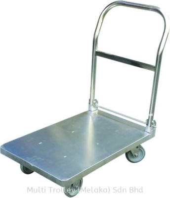 150kg Foldable 304 Stainless Steel Trolley / ESD Trolley