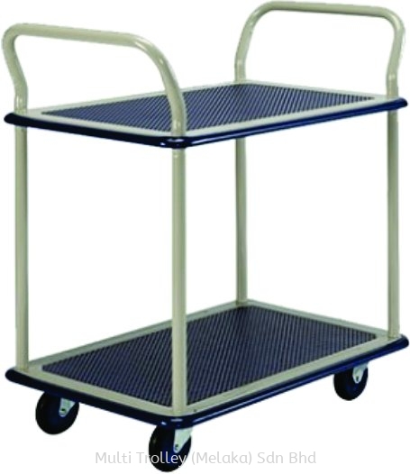 150kg Double Layer Platform Trolley Platform Trolley Material Handling Equipment (MHE) Malaysia, Melaka Supplier, Suppliers, Supply, Supplies | Multi Trolley (Melaka) Sdn Bhd