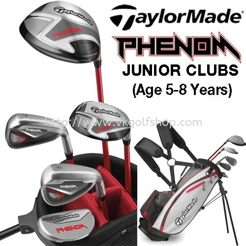 2018 TaylorMade Golf Clubs - Phenom K40 Junior Golf Package Set