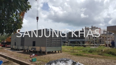 Installation of Cooling Tower