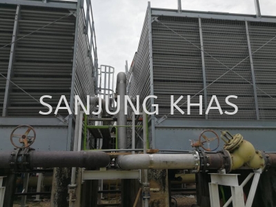 Installation of Cooling Tower