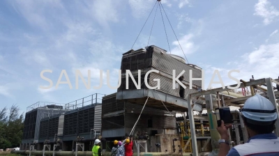 Installation of Cooling Tower