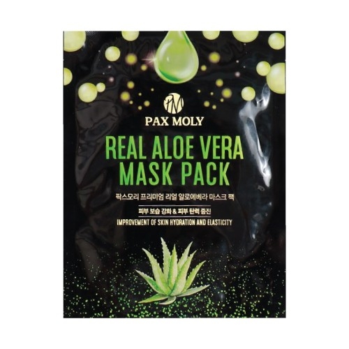 Pax Moly Real Aloe Vera Mask Pack 25ml Face Mask Pax Moly Selangor, Malaysia, Kuala Lumpur (KL), Klang Supplier, Suppliers, Supply, Supplies | Golden Corner Sdn Bhd