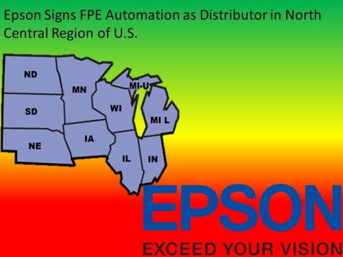 Epson Signs FPE Automation as Distributor in North Central Region of U.S