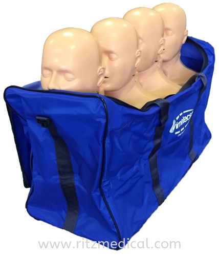 PM-MB-0014AD Pract-Man Advanced CPR Manikin 4-pack  carry bag