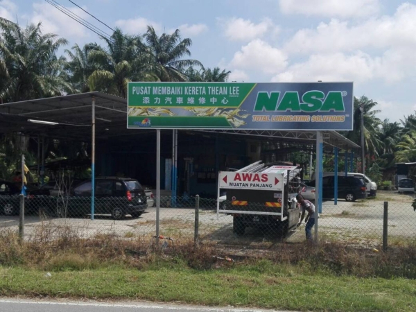  NASA AND STOP OIL  CORPORATE SIGN Penang, Malaysia, Butterworth Supplier, Suppliers, Supply, Supplies | Maxart Marketing And Supplies