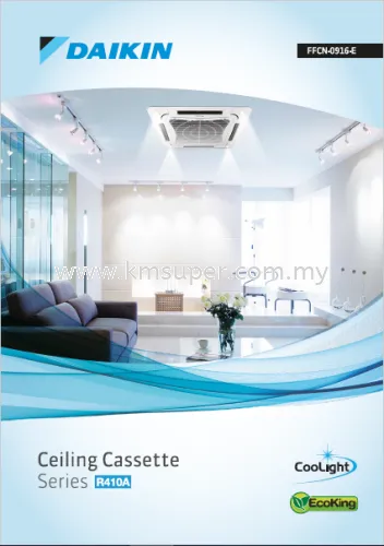 DAIKIN R410A NON-INVERTER CEILING CASSETTE