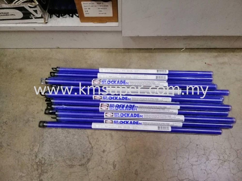 HARRIS BLOCKADE BRAZING ROD 2MM DIA. X 500MM FLUX-COATED BRAZING ALLOYS ...