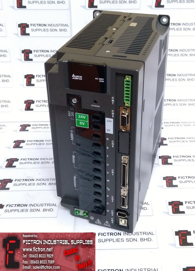 ASD-A2-3043-U ASD A2 3043 U DELTA ELECTRONIC SERVO AMPLIFIER 220V 11.9A REPAIR IN MALAYSIA 1Yr WARRANTY