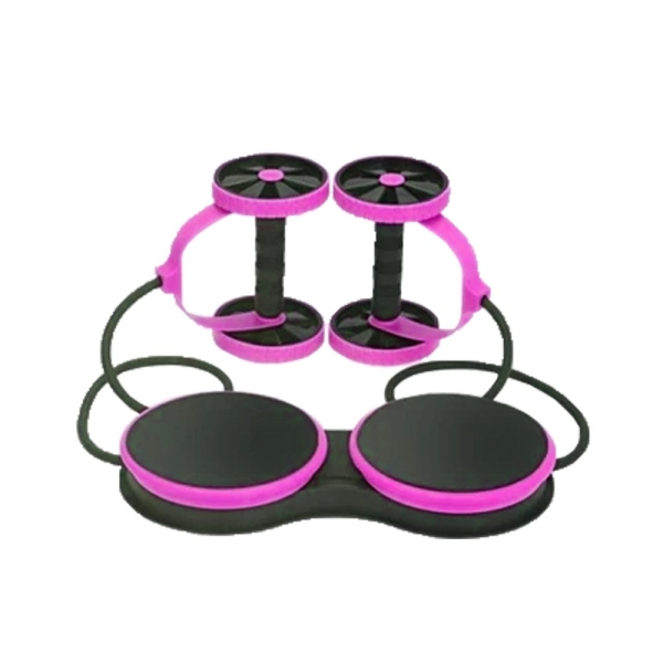 5 In 1 Ab Roller Pull Rope Abdominal Slim Fit Puller (Pink) Hardware & Fitness Malaysia, Selangor, Kuala Lumpur (KL) Supplier, Suppliers, Supply, Supplies | Like Bug Sdn Bhd