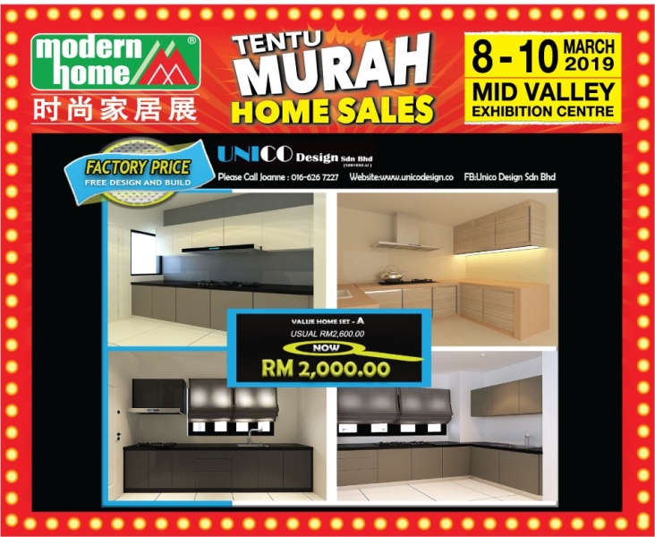 Modern Home Fair 43rd Edition Kitchen Cabinet Malaysia Kuala