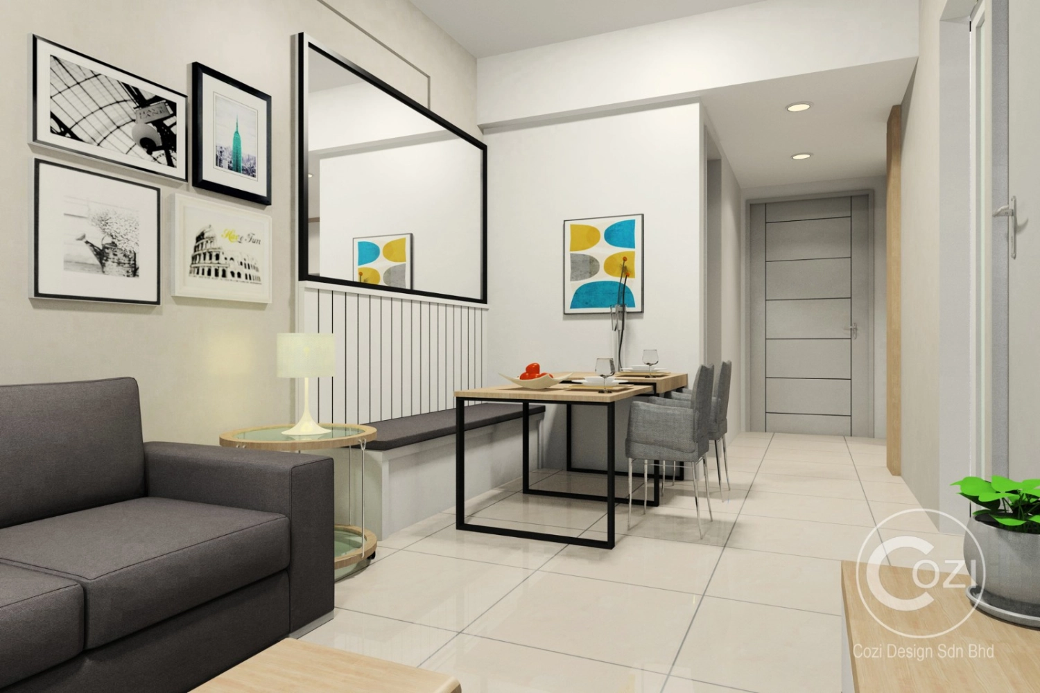 Condominium interior design