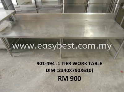 USED : 901-494 : 1 TIER WORKTABLE