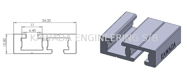 BELT CONVEYOR PROFILE  Other Profiles  Aluminium Profile Johor Bahru (JB), Malaysia, Ulu Tiram Supplier, Distributor, Supply, Supplies | Kawada Engineering (M) Sdn Bhd