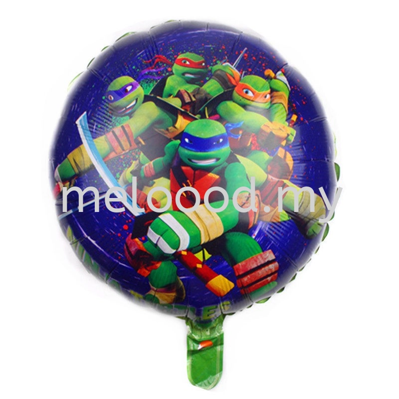 Foil 18" Ninja Turtles Group