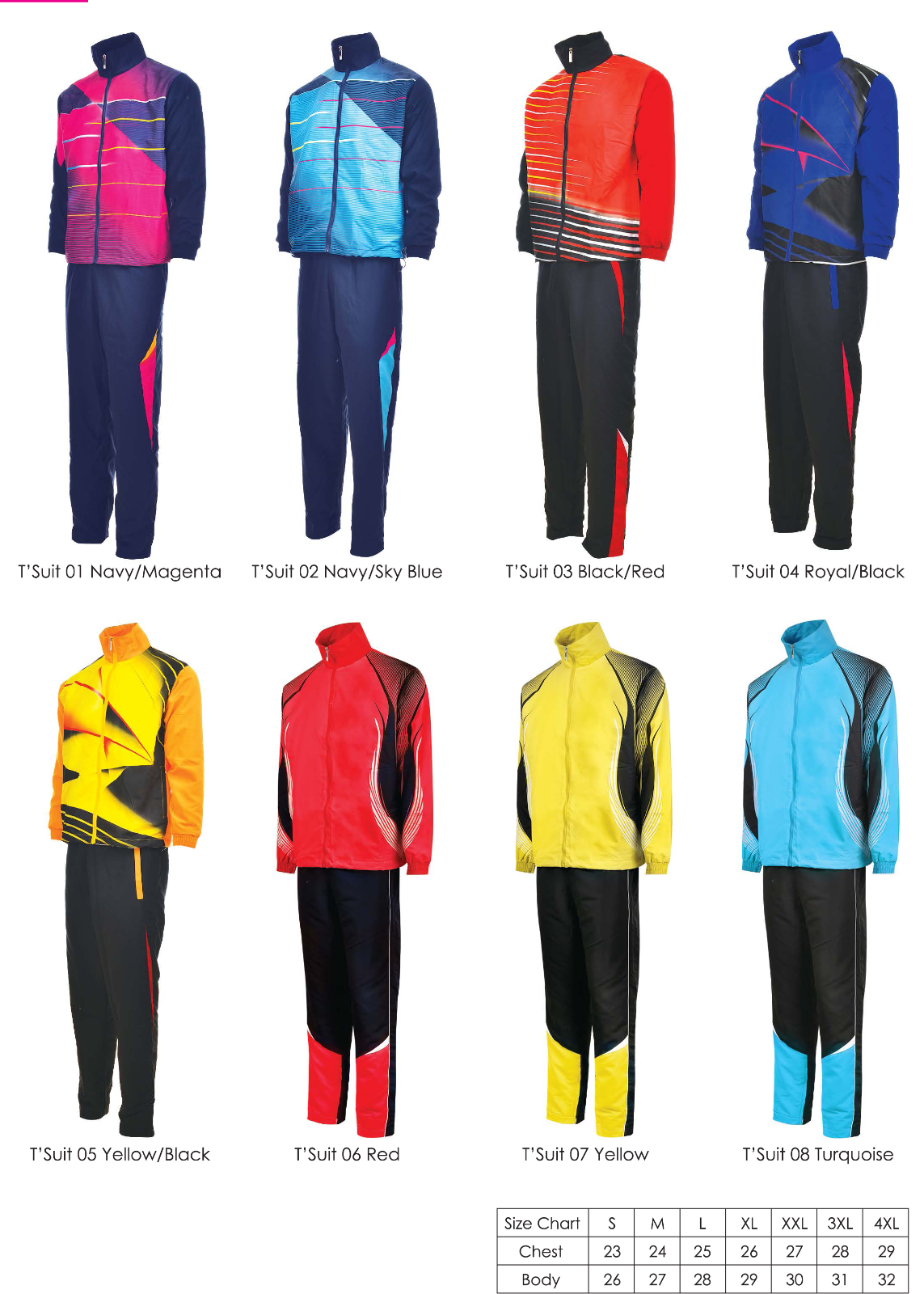 sublimation tracksuit