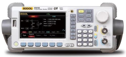 Rigol DG5102 Arbitrary Waveform Function Generator 100 MHz