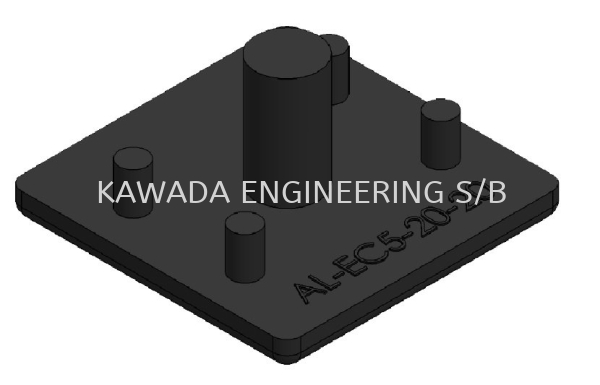End Cap 20 X 20 End Cap Aluminium Profile Accessories Johor Bahru (JB), Malaysia, Ulu Tiram Supplier, Distributor, Supply, Supplies | Kawada Engineering (M) Sdn Bhd