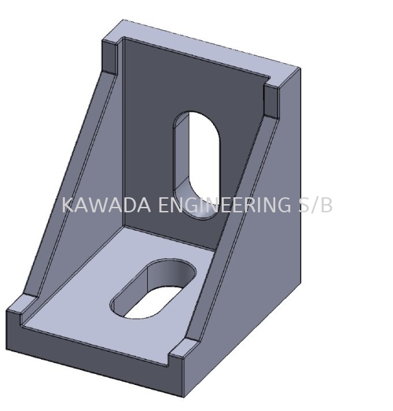 BRACKET FOR PROFILE 30 X 30 L-Bracket Aluminium Profile Accessories Johor Bahru (JB), Malaysia, Ulu Tiram Supplier, Distributor, Supply, Supplies | Kawada Engineering (M) Sdn Bhd