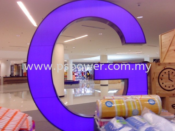 LED Signage Lettering G - EG Front Lit LED SIGNAGE SIGNAGE Selangor, Malaysia, Kuala Lumpur (KL), Puchong Manufacturer, Maker, Supplier, Supply | PS Power Signs Sdn Bhd