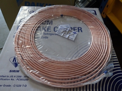 DAIKIN DEWPOINT COPPER COIL (JIS H3300) STANDARD