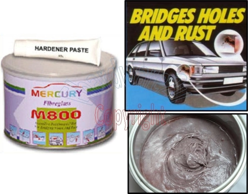 Mercury M800 Fibreglass w/Hardener