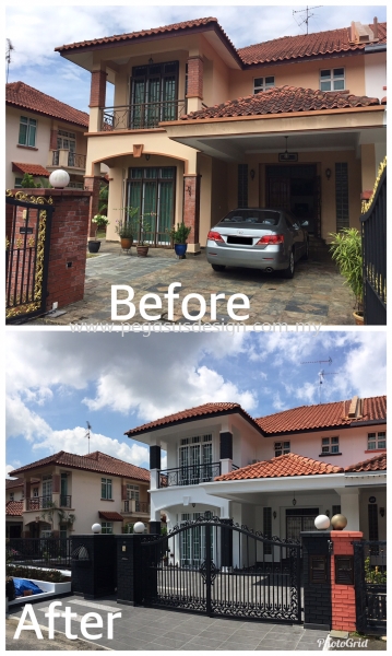  Painting Work  Johor Bahru (JB), Taman Universiti, Skudai Contractor, Service | Pegasus Design & Build Sdn Bhd