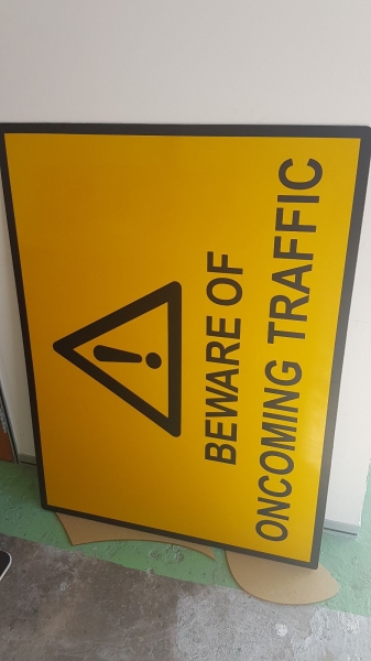 Reflective stickers signboard Notis Signboard Signages Selangor, Malaysia, Kuala Lumpur (KL), Batu Caves Manufacturer, Maker, Design, Supplier | CP Sign Construction