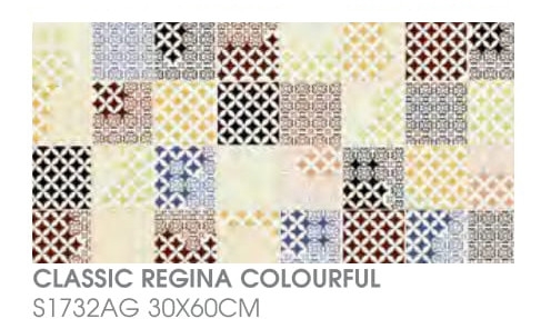 Classic Regina Colourful S1732AG 30x60cm CLASSIC Bathroom Kuala Lumpur (KL), Malaysia, Selangor, Cheras, Petaling Jaya (PJ), Setapak Supplier, Suppliers, Supply, Supplies | Sing Mee Co. (M) Sdn. Bhd.