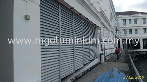 Berjaya Waterfront Project Alum Louves Ҷ   Design, Installation, Supply | MG Aluminium & Glass Works
