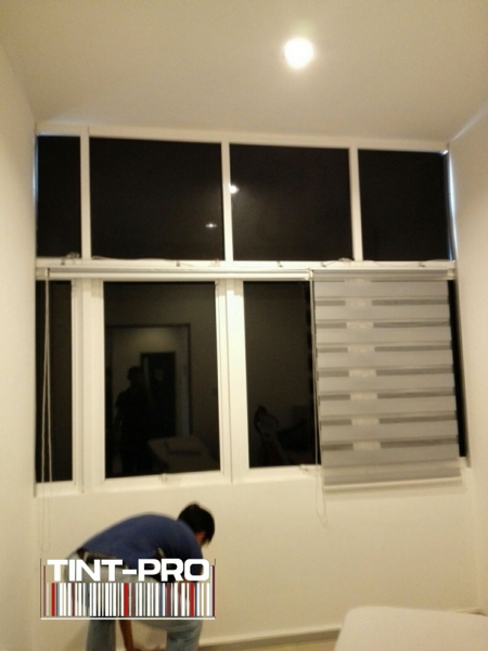 Black Out Tint Film Black Out Tint Film  Desa Mentari Commercial Film Tinted Bangunan Selangor, Malaysia, Kuala Lumpur (KL), Shah Alam Supplier, Supply, Supplies, Installation | Tint Pro Solar Film