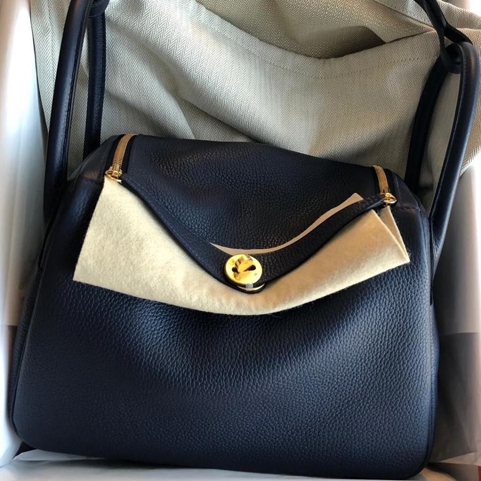 hermes lindy blue nuit