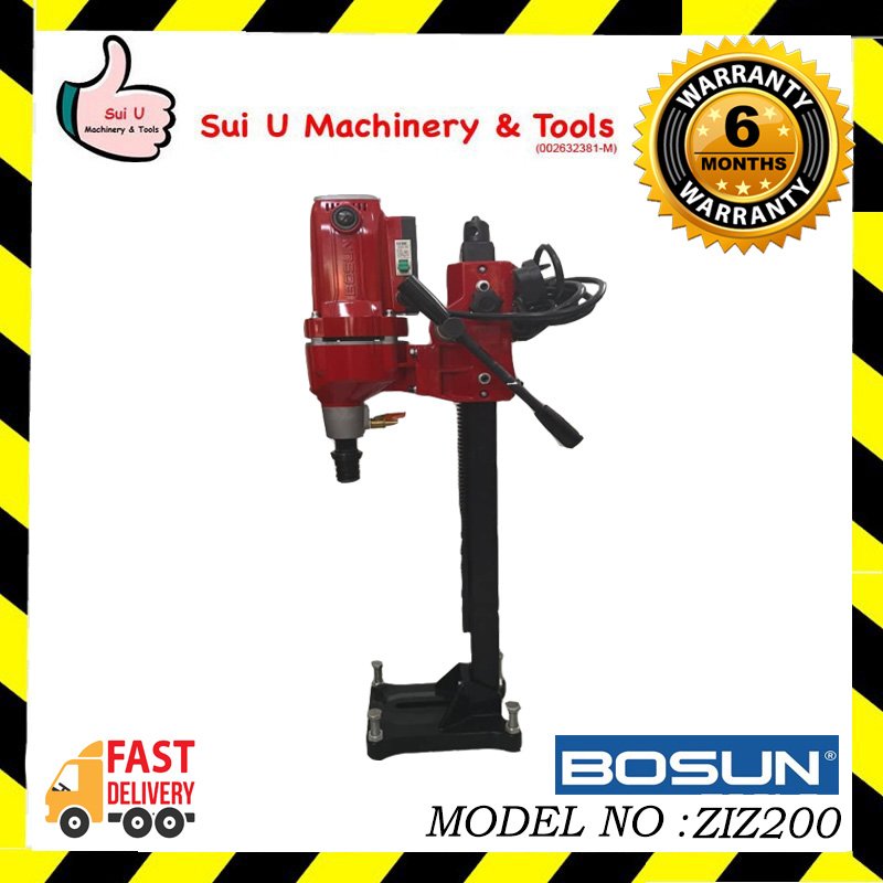 BOSUN ZIZ200 Core Drill Machine 200mm 