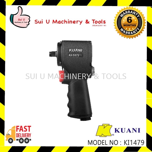 Kuani KI1479 1/2" SQ. DR. Super Duty Air Impact Wrench Air Impact Wrench Air Tool Kuala Lumpur (KL), Malaysia, Selangor, Setapak Supplier, Suppliers, Supply, Supplies | Sui U Machinery & Tools (M) Sdn Bhd