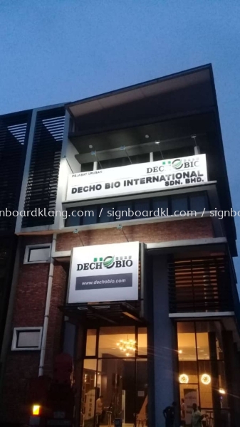 Decho Bio International Eg box up 3D lettering With billboard at puchong  3D LED Box Up Billboard Selangor, Malaysia, Kuala Lumpur (KL) Pembuat, Pebekal, Pemasangan | Great Sign Advertising (M) Sdn Bhd