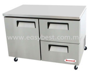 Single Door Drawer W/ Under Counter Refrigerator   Counter Chiller / Freezer Tescool Commercial Refrigerator Seri Kembangan, Selangor, Kuala Lumpur (KL), Batu Caves, Malaysia Supplier, Supplies, Manufacturer, Design, Renovation | Easy Best Marketing Sdn Bhd